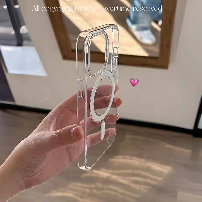 Magsafe苹果系列透明磁吸手机壳
