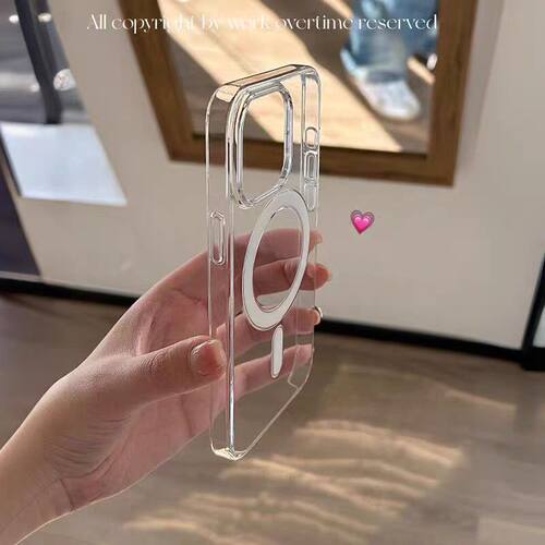 Magsafe苹果系列透明磁吸手机壳