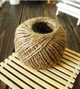 幼儿园麻绳装饰编织材料捆绑diy