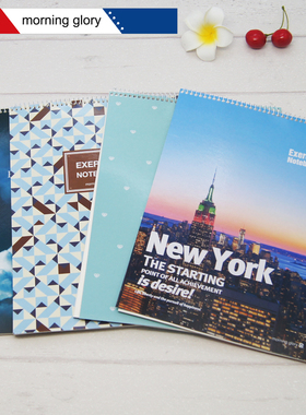 韩国进口morning glory学生涂鸦笔记本16K空白内页记事本子74125