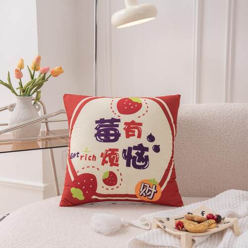 小清新可爱卡通创意抱枕