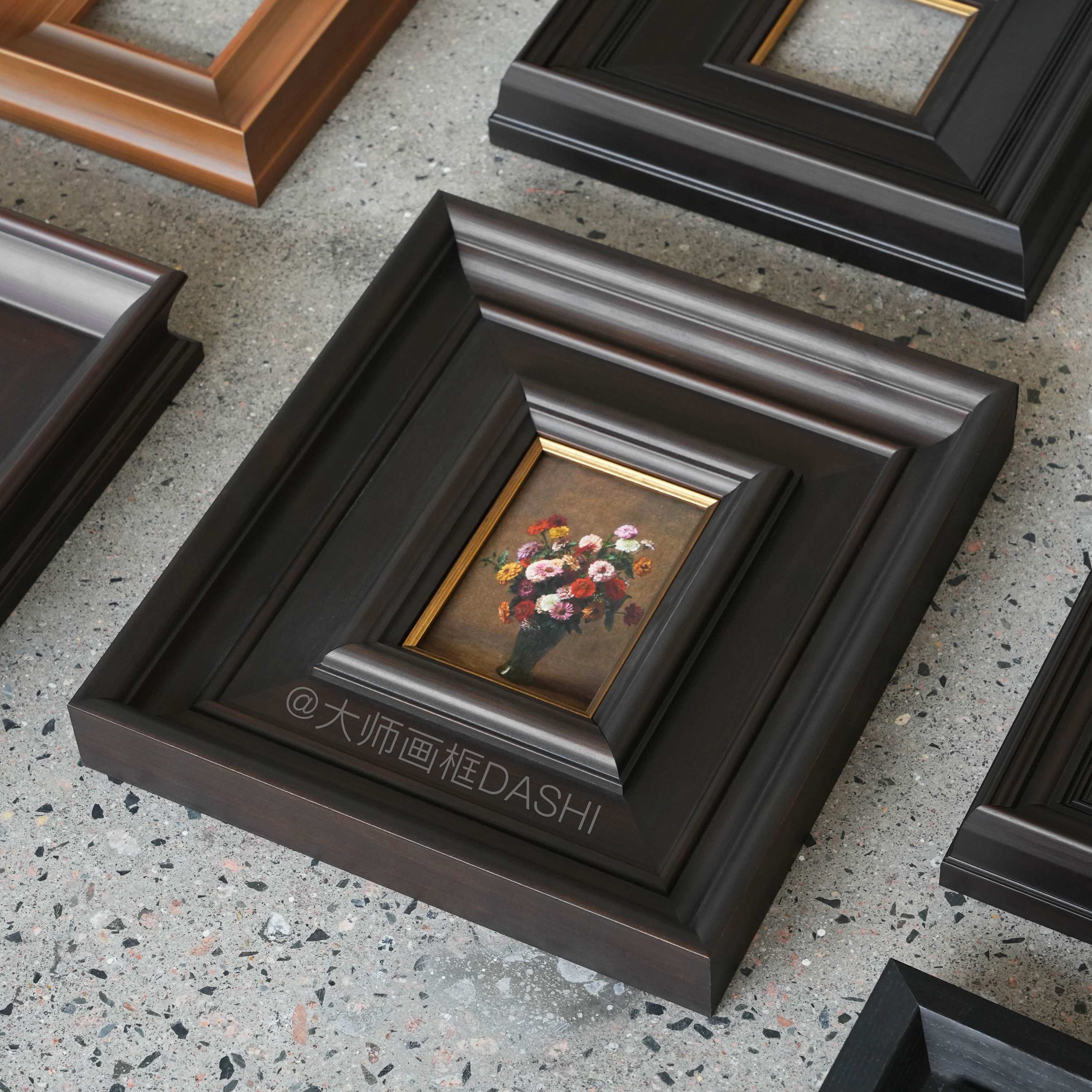 实木大宽度展览画框相框