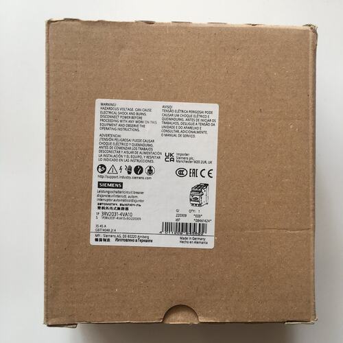 议价电动机保护断路器3RV2031-4V3RV2031-4VA103RV2031-4VB10