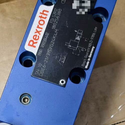 议价Rexroth比例溢流阀R901304402DBE6-2X/315YG24K4MDBE6-2XDBE6