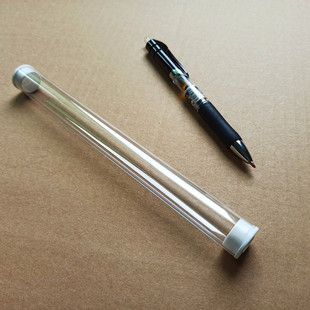 供应透明管硬管PC管子管材产品包装管外径20mm内径18mm带防尘堵