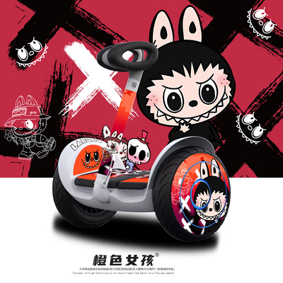 适用于九号LC2/L6/L8平衡车贴纸保护膜脚垫贴防撞底盘防护卡通贴