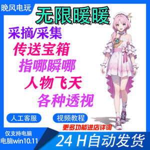 无限暖暖辅助科技电脑脚本吸物采集瞬移宝箱飞天采摘透视露珠奇想