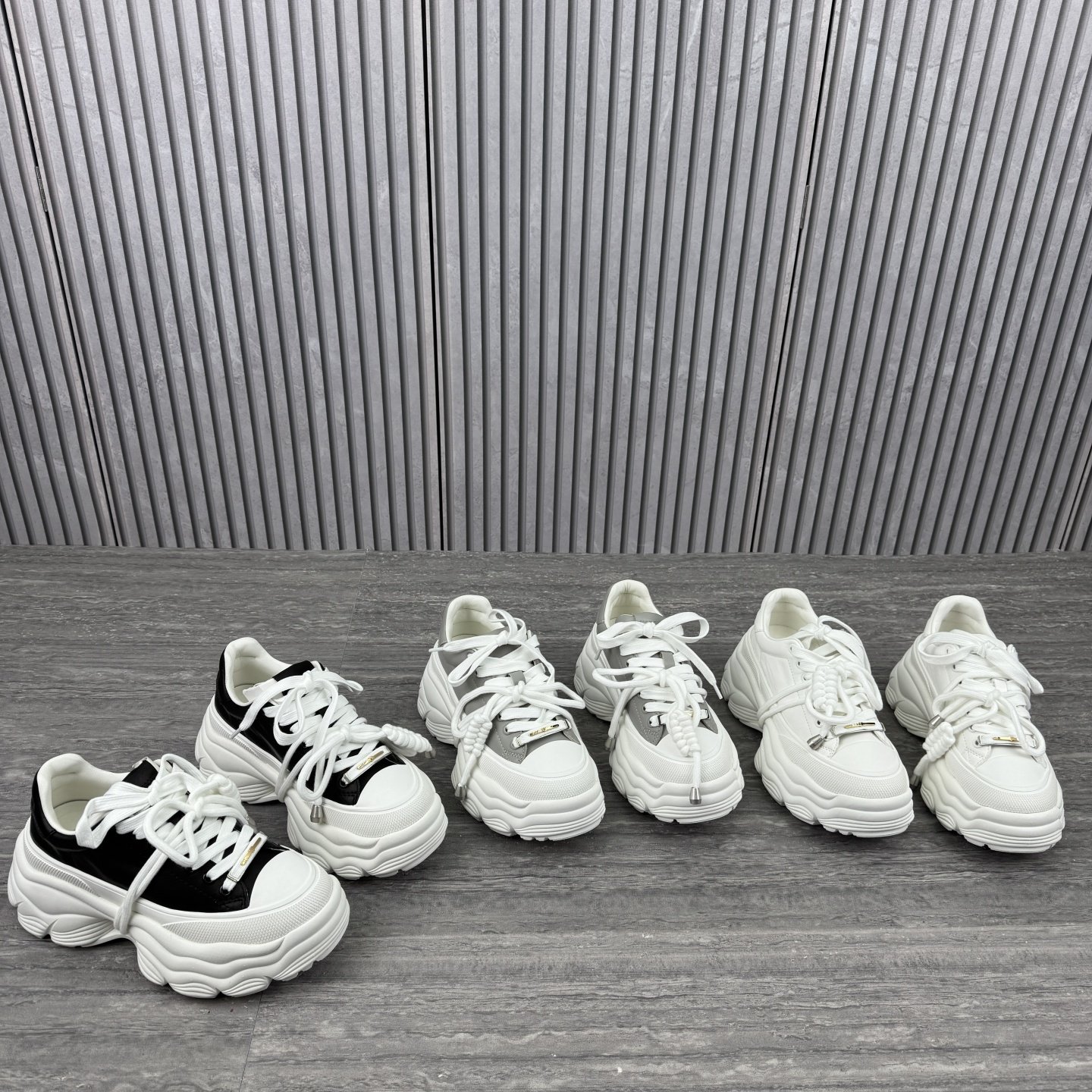 2026春季新款女欧货欧洲站真皮厚底松糕鞋系带休闲百搭增高面包鞋,女鞋,老爹鞋,淘宝优惠券,粉丝福利购,淘宝优惠卷