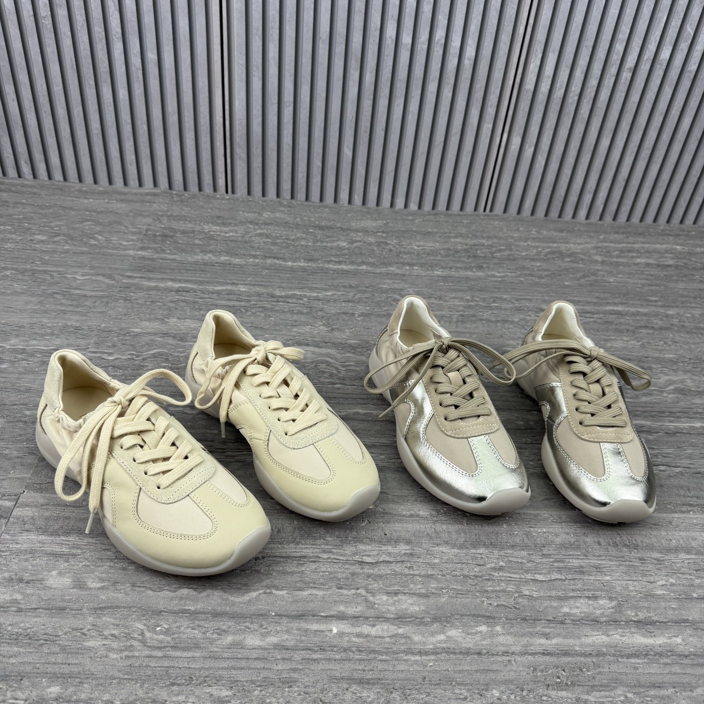 欧货欧洲站真皮德训鞋女2026春季新款拼色系带平底休闲运动鞋单鞋,女鞋,德训鞋,淘宝优惠券,粉丝福利购,淘宝优惠卷