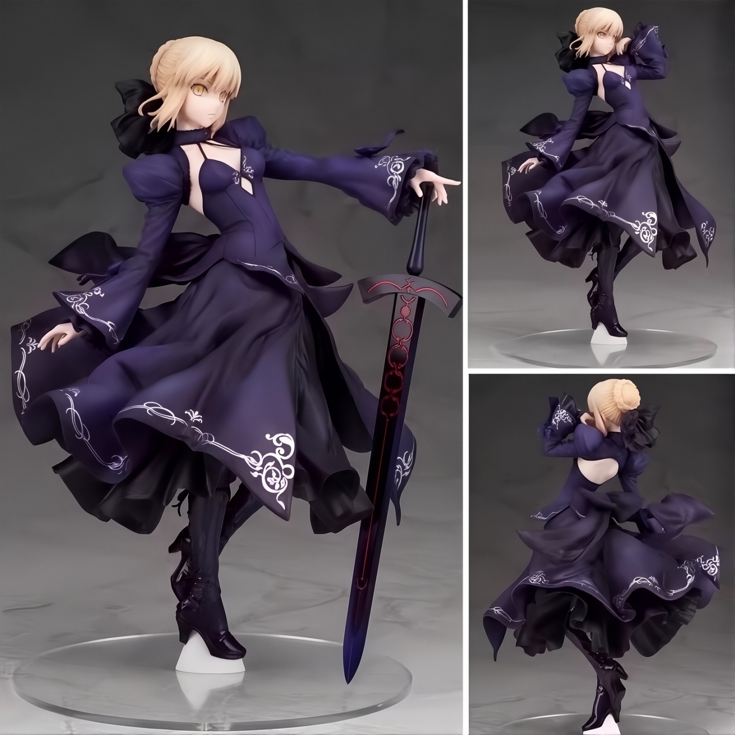 fate黑礼服sabe阿尔托莉雅手办