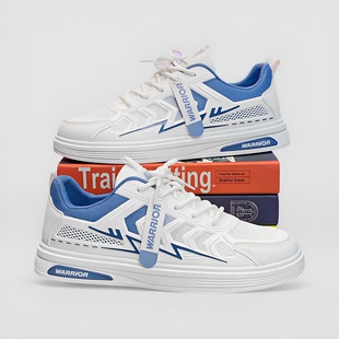 回力男鞋夏季休闲运动板鞋男款透气网面鞋男士潮流百搭小白鞋爆款