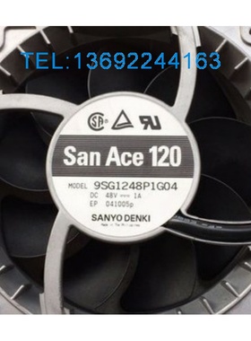 三洋SANYO四线调速9SG1248P1G01/G03/G04/G11变频48V高转速1A风扇