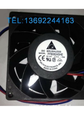 东芝电梯配件 8CM变频器风扇 CV330A变频器风扇 FFB0824SHE DC24V