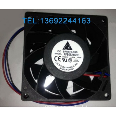 东芝电梯配件 8CM变频器风扇 CV330A变频器风扇 FFB0824SHE DC24V