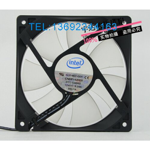 intel英特尔 G31457-001 CNDP142H20  DC12V 0.29A 4线散热风扇