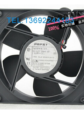 德国 papst TYP5214N/2R 24V 6W 127038 静音风扇 服务器风扇