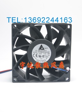 原装正品DELTA台达 FFB0924EHE/VHE/SHE 9038 24V 变频器散热风扇