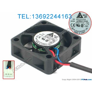 原装 0.15A 台达DELTA 散热风扇 AFB0312HA 10MM DC12V