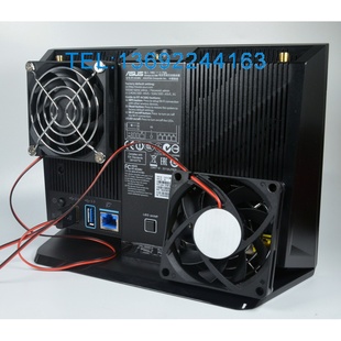 静音风扇 华锁RT AC15路由器散热风扇 EX6200 USB直接供电 AC68U