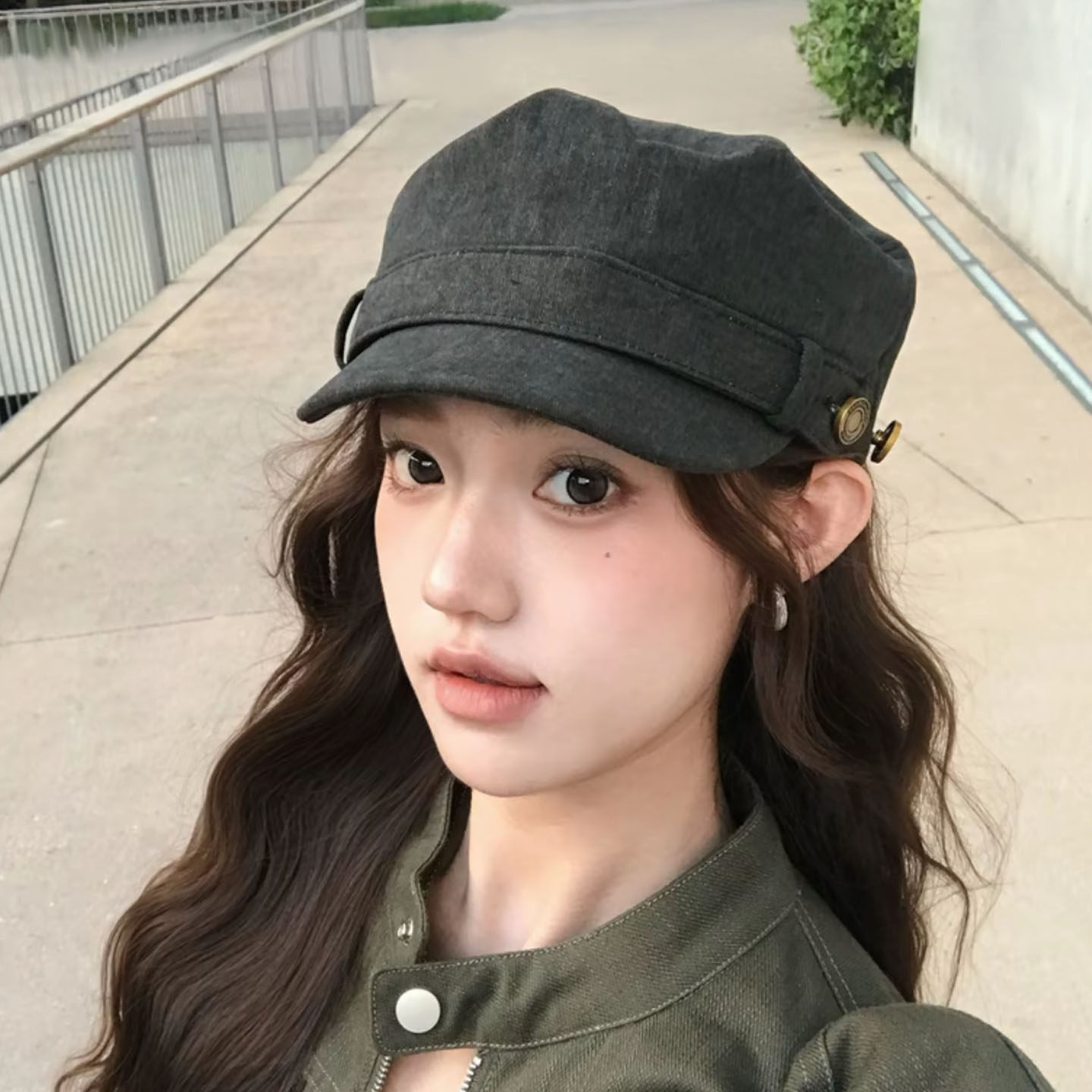 英伦风复古平顶马术帽女秋冬做旧水洗海军帽文艺百搭显脸小鸭舌帽,服饰配件/皮带/帽子/围巾,帽子,淘宝优惠券,粉丝福利购,淘宝优惠卷