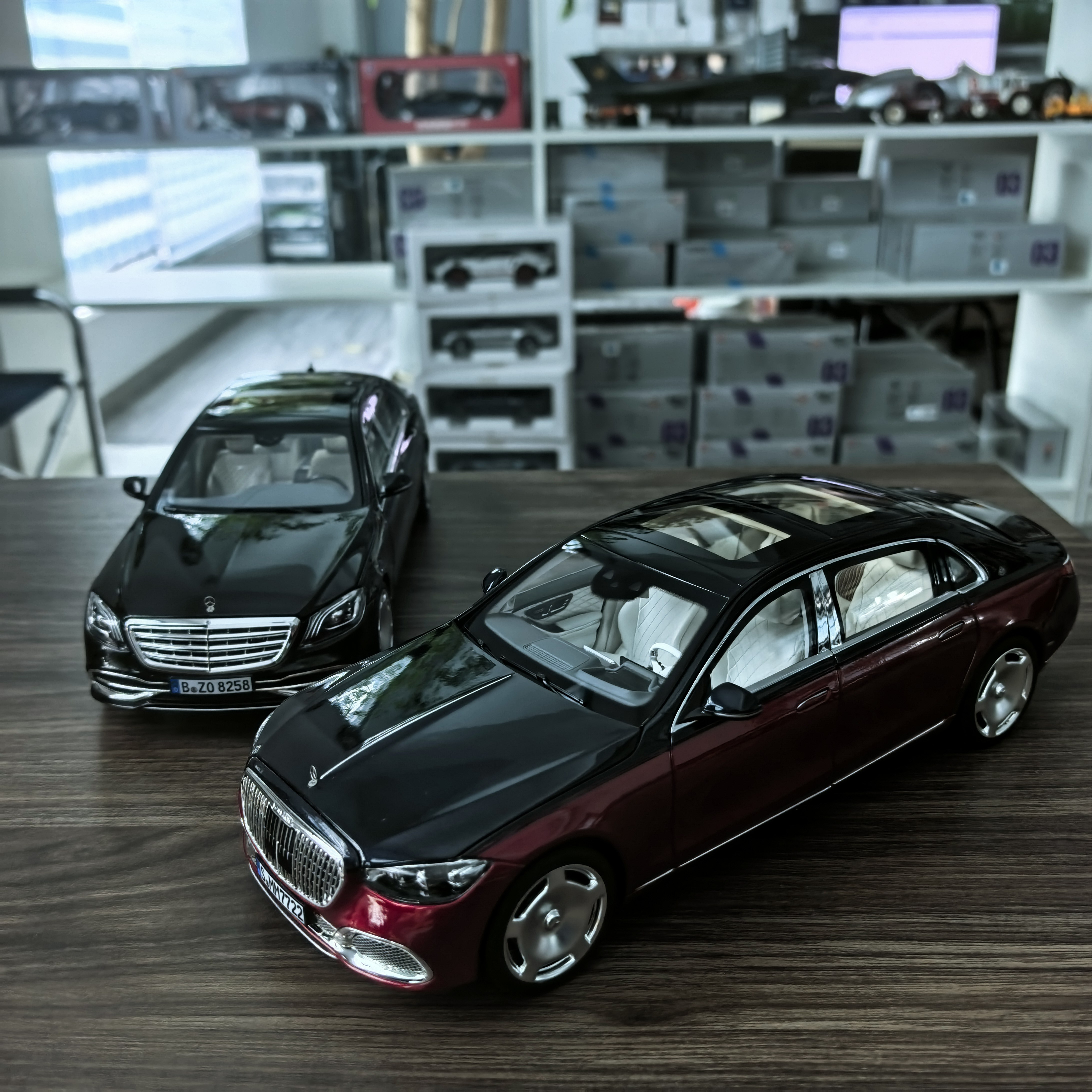 NOREV诺威尔1:18原厂奔驰迈巴赫S680 s650仿真合金车模型收藏摆件图片