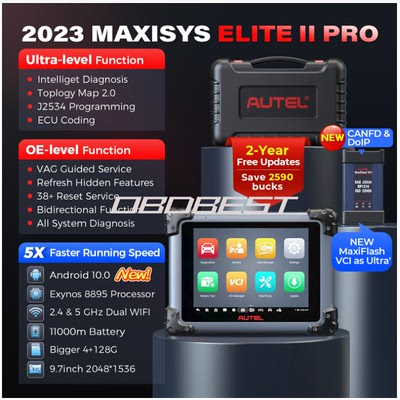 Autel MaxiSys Elite II Pro Top Intelligent Diagnostic全球版