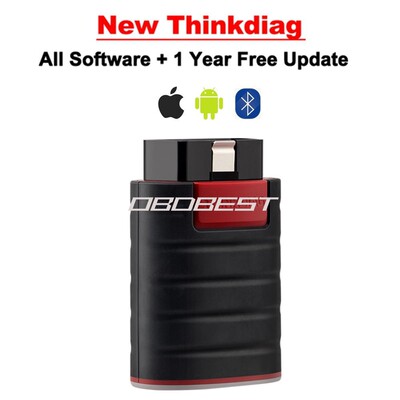 跨境 New ThinkDiag obd2 汽车故障诊断仪 多语言 带1年免费软件.