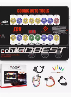 跨境 GODIAG GT100+AUTOTOOLS OBD II CAS4+ FEM BDC 通信检测仪