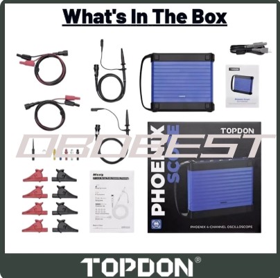 跨境批发 Topdon Phoenix 4 Channel Osciliscope 四通道
