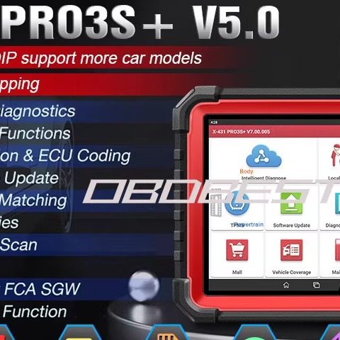 LAUNCHX431 PRO3S+ V5.0 Plus Full System全系统全球版PROS V5.0