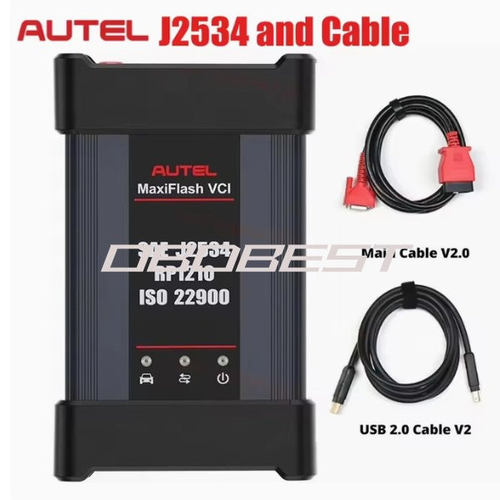 海外版 Autel JVCI+ MaxiFlash VCI Dongle J2534 ECU Programmer