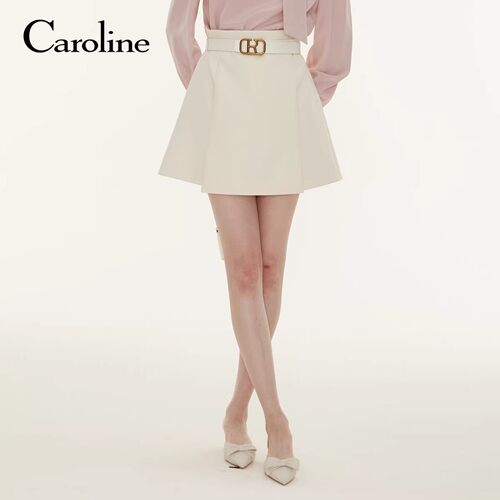 CAROLINE/卡洛琳2023春季A字半身短裙子专柜正品P601103C-2180