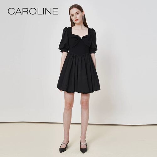 CAROLINE/卡洛琳2022春夏时尚气质连衣裙专柜正品ECRCBB27-1780元