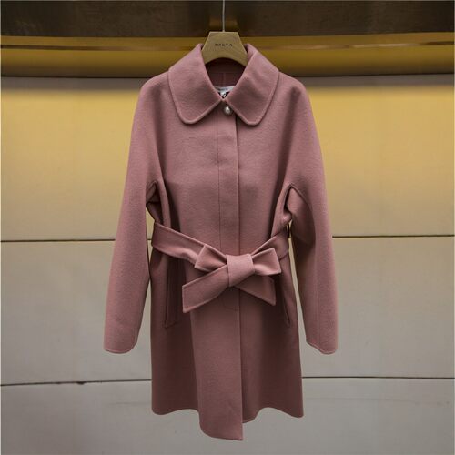 CAROLINE卡洛琳毛呢外套女大衣20冬季专柜正品M66B1302-5580