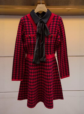 AIVEI/艾薇2020秋季专柜正品针织洋装M7502201-1880