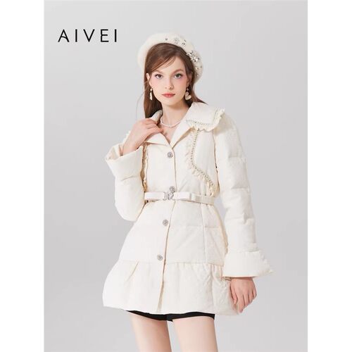 AIVEI/艾薇2023冬季时尚羽绒服外套专柜正品Q0660012-4280