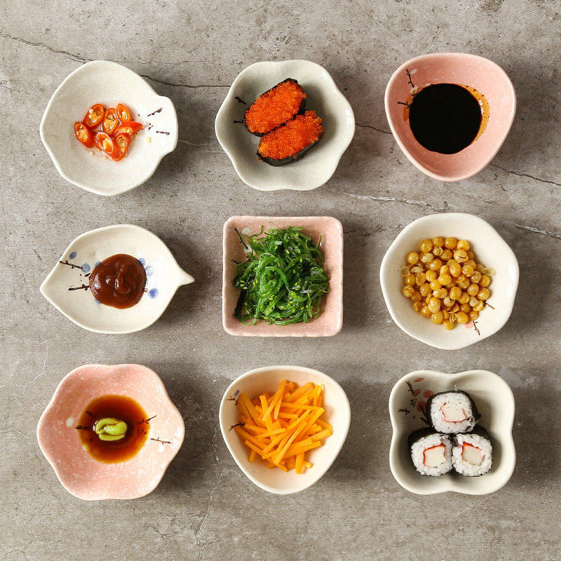 日式陶瓷味碟家用蘸料小菜酱油
