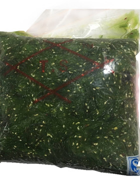 中华沙律 味付海草 调味菜 TS速食裙带菜2kg日本寿司料理专用