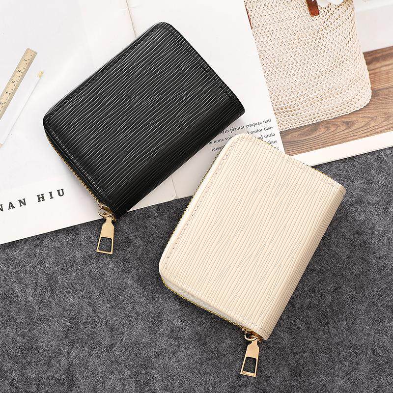 精致高档卡包女士小巧防消磁盗刷大容量多卡位驾驶证件卡套夹钱包