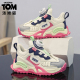 儿童鞋 汤姆猫童鞋 皮面防水时尚 2024春秋新款 子 女童旋转纽扣运动鞋