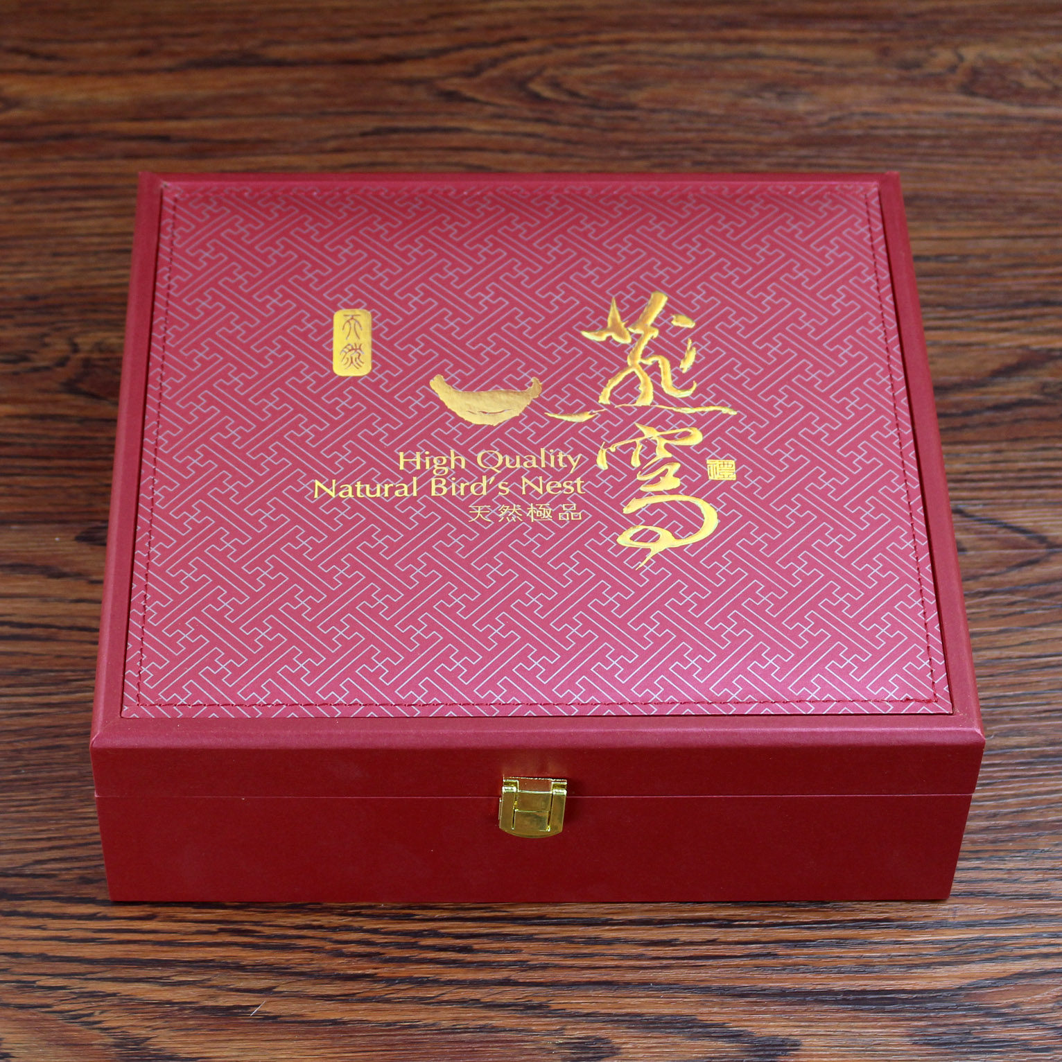 新款红色燕窝包装盒半斤装燕窝礼盒一斤装燕窝礼品盒空盒子包邮