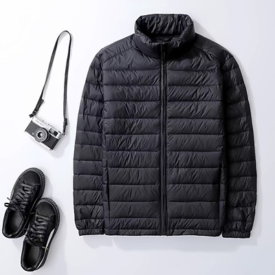 新款秋冬内穿保暖高领打底羽绒棉