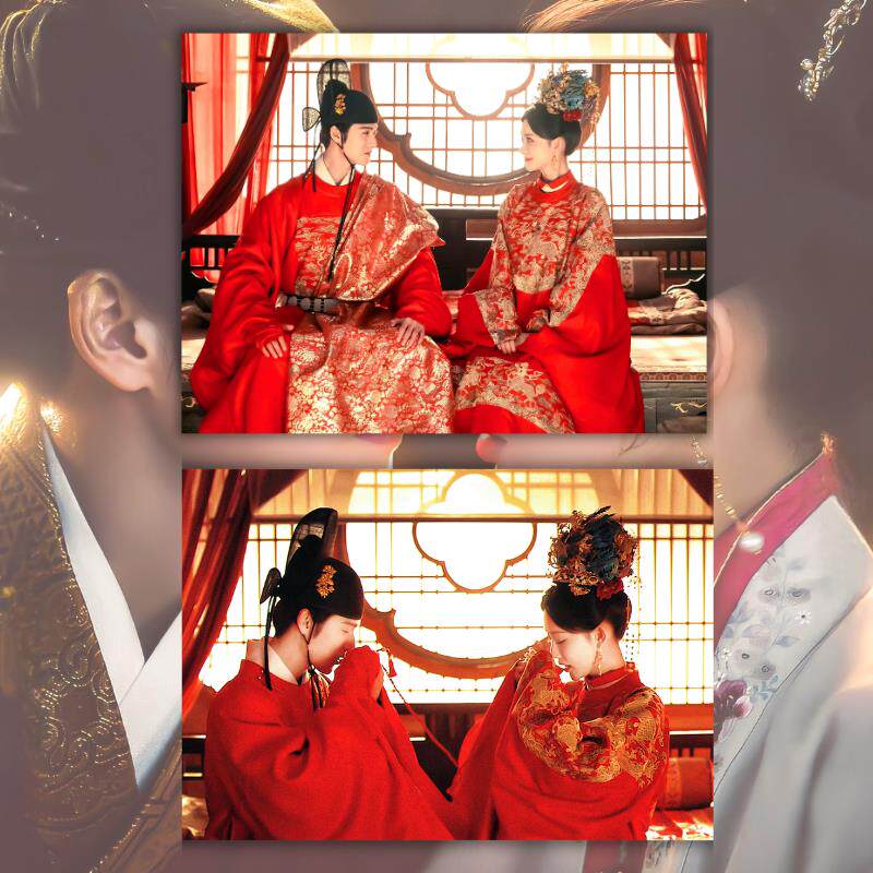 九重紫海报孟子义李昀锐电视剧周边画报工作室卧室背景墙贴装饰画