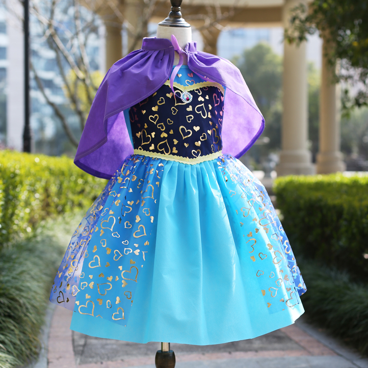 安娜公主女童儿童时装秀