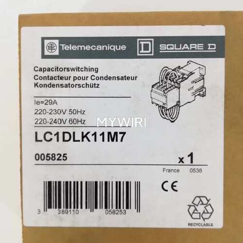 议价LC1DLK11-M7 开关三相电容器接触器 LC1 D.K可维修