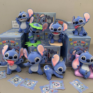 TOP TOY迪士尼史迪奇调皮日常盲盒公仔桌面摆件女生生日新年礼物