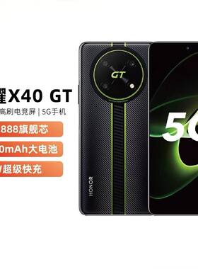 honor/荣耀 X40 GT游戏骁龙888LCD护眼屏144高刷性价比手机