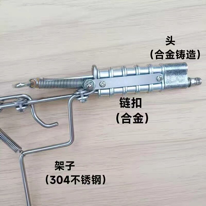 升级款不锈钢链子火柴枪洋火枪皮筋手工制作diy玩具80后童年回忆