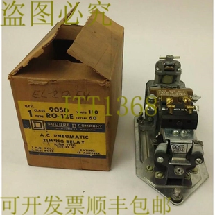 原装供应SQ. D 级 9050 型 RO-12E 系列 A，交流气动定时继电器，
