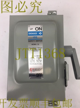 原装供应GOULD ITE NF351H 真空断路开关，带夹钳触点，30AMP 600